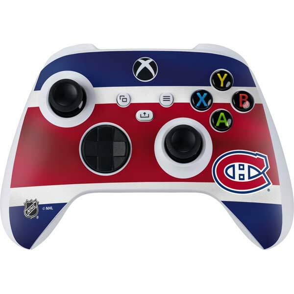 NHL Montreal Canadiens Xbox Series S Controller Skin - Montreal Canadiens Jersey