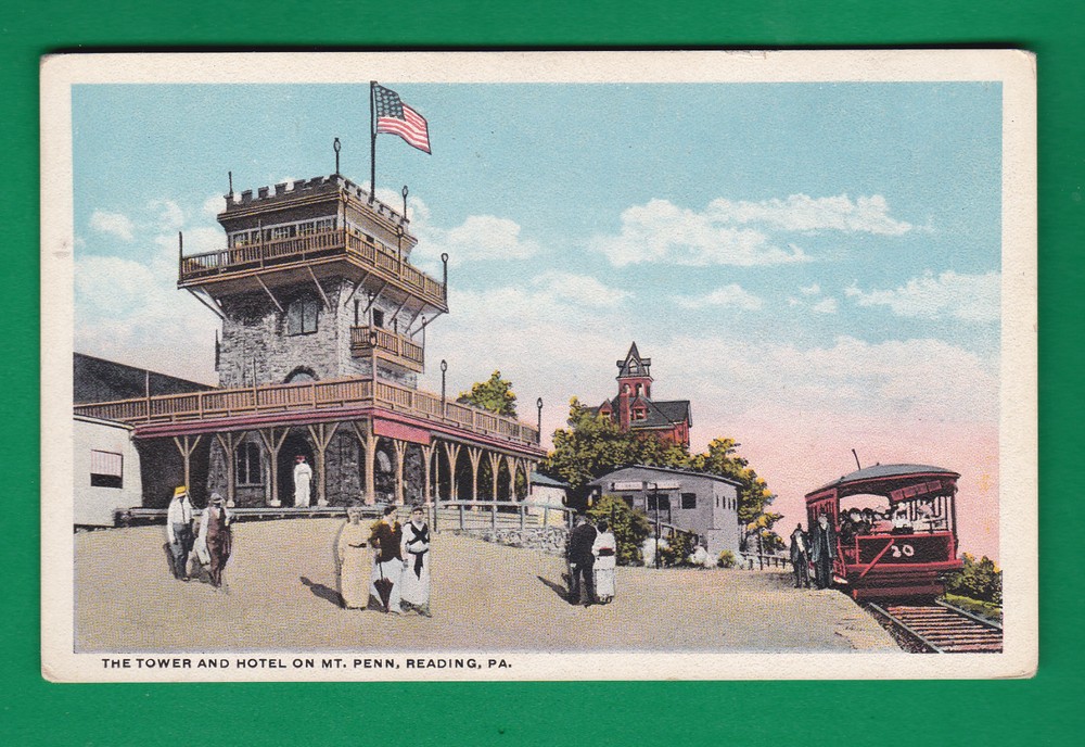 Pennsylvania - The Tower And Hotel On Mt. Penn. Reading, Pa   Pc. 2057