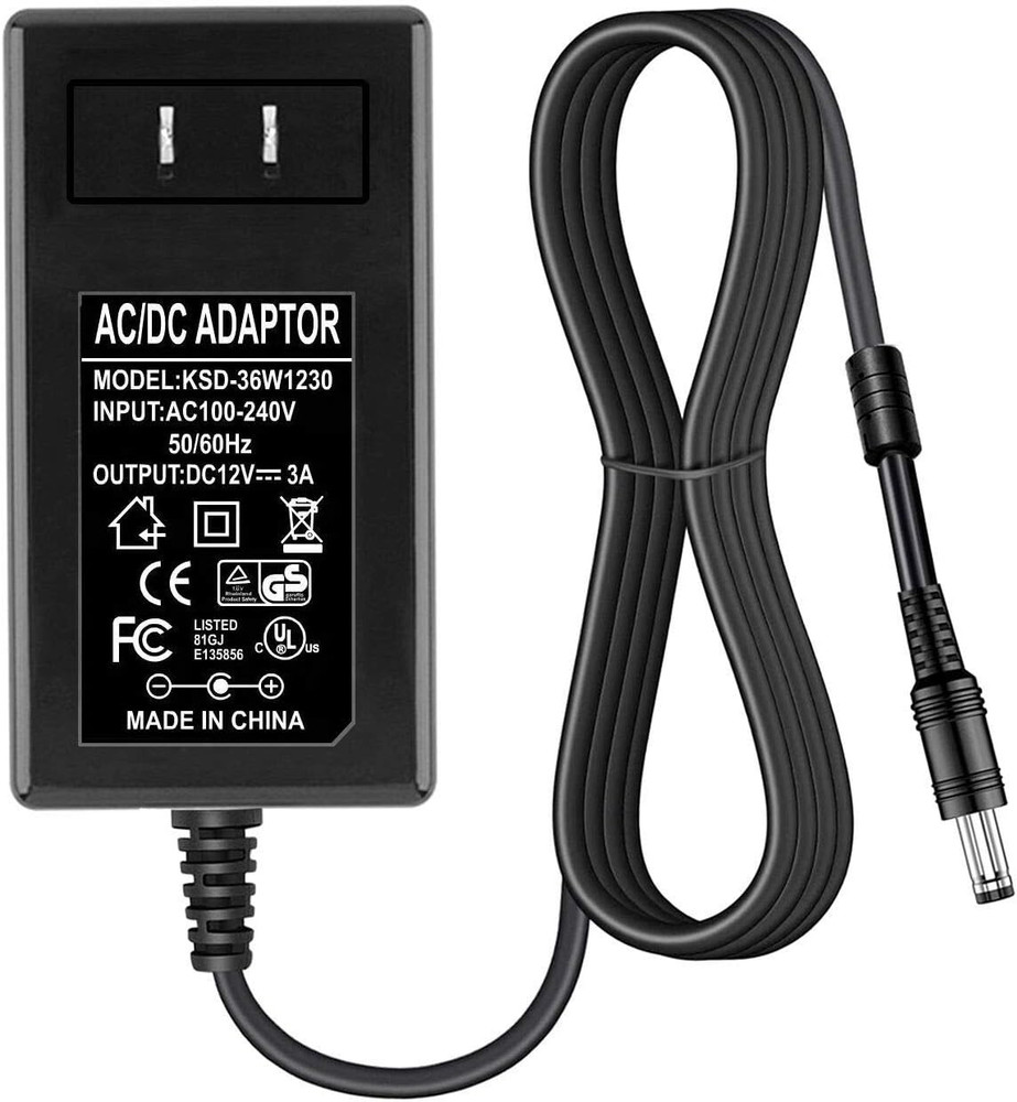 AC/DC Adapter for Lorex BX1202500 BX 1202500 DVR Security System DC 12V Lorex Se-image