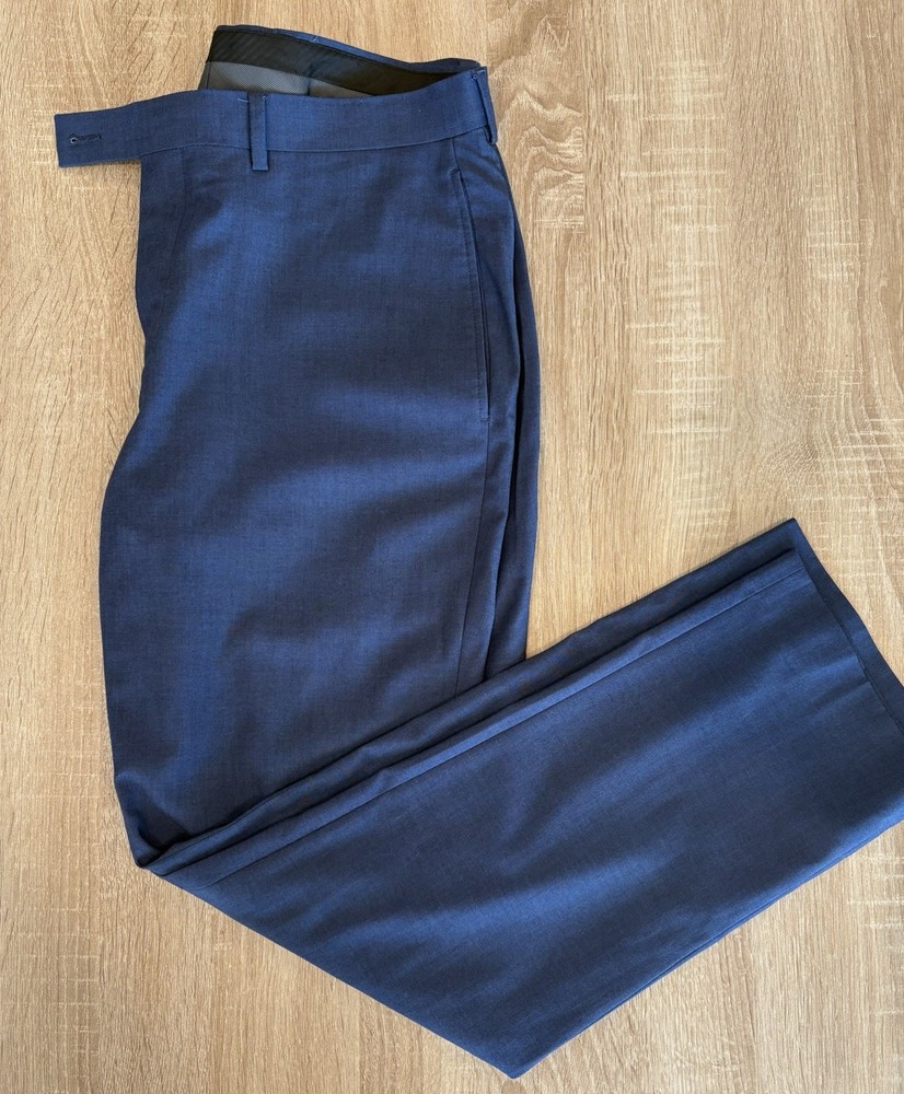 Calvin Klein Men's Navy Blue Dress Pants Size 34x30
