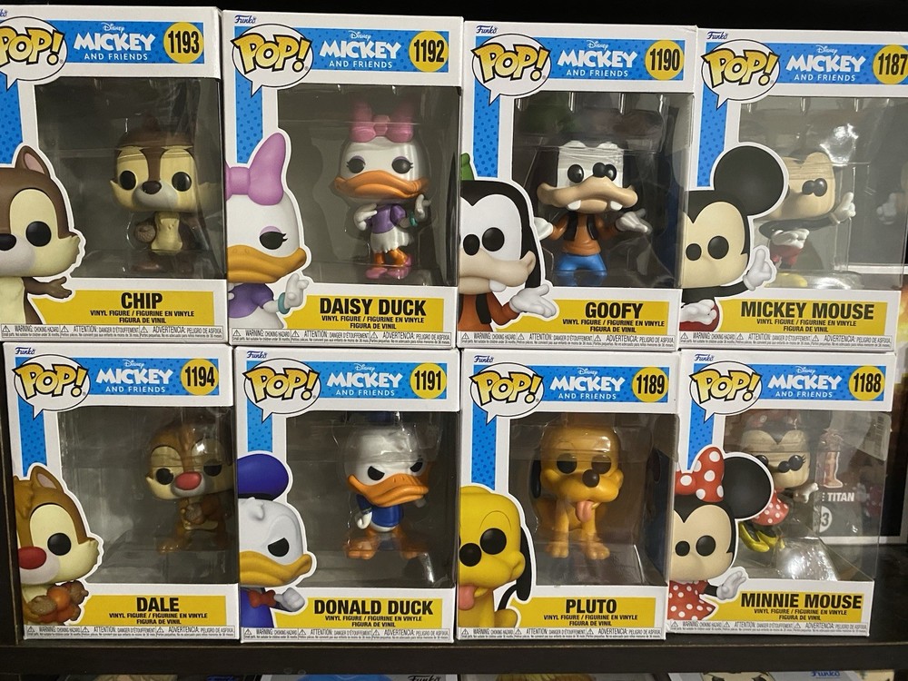 Funko Pop Disney Mickey & Friends Complete Set