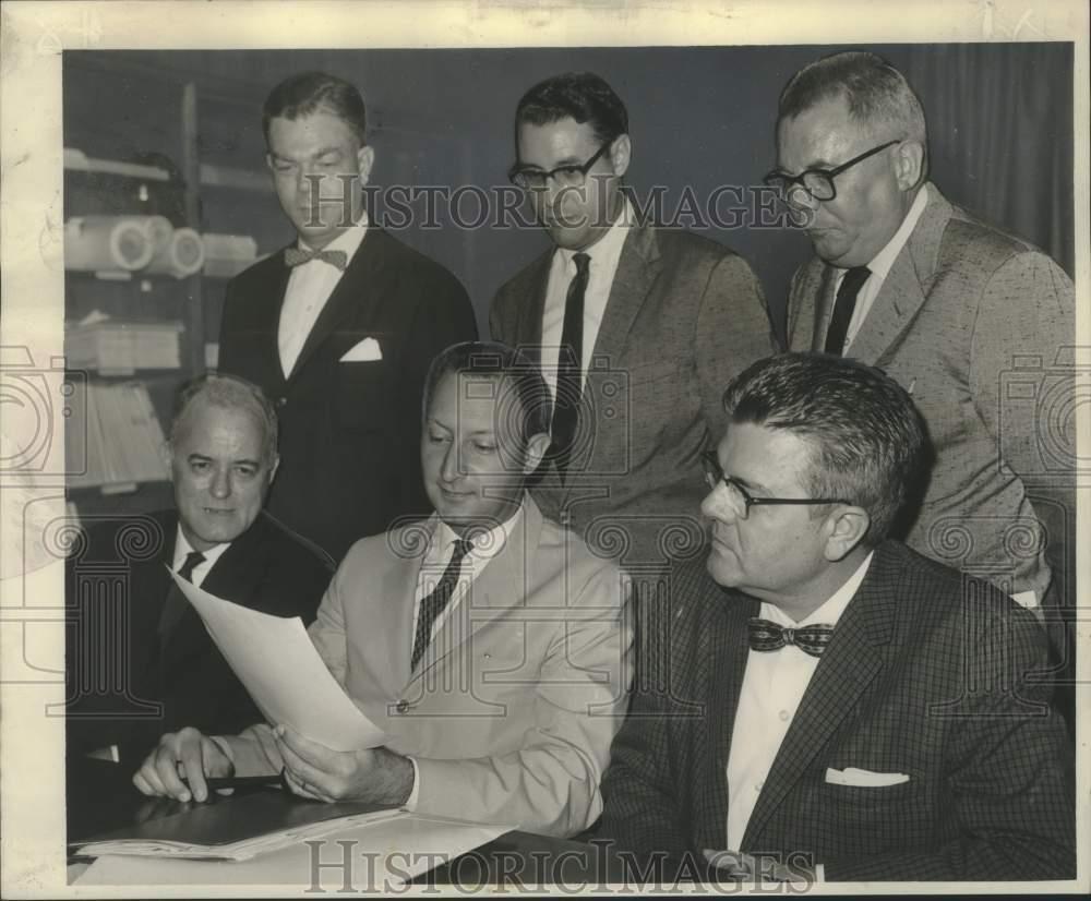 1962 Press Photo Officers of New Orleans Academy of Ophthalmology meet-image