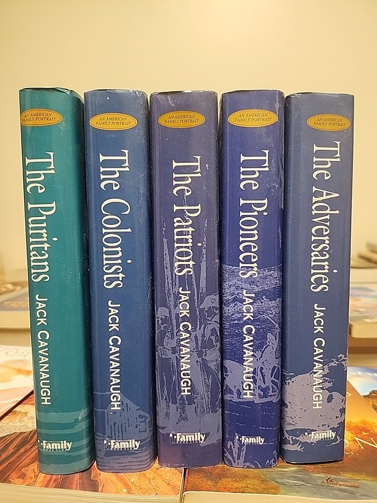 Jack Cavanaugh, An American Family Portrait Series, Books 1-5, HB/DJ , VGUC