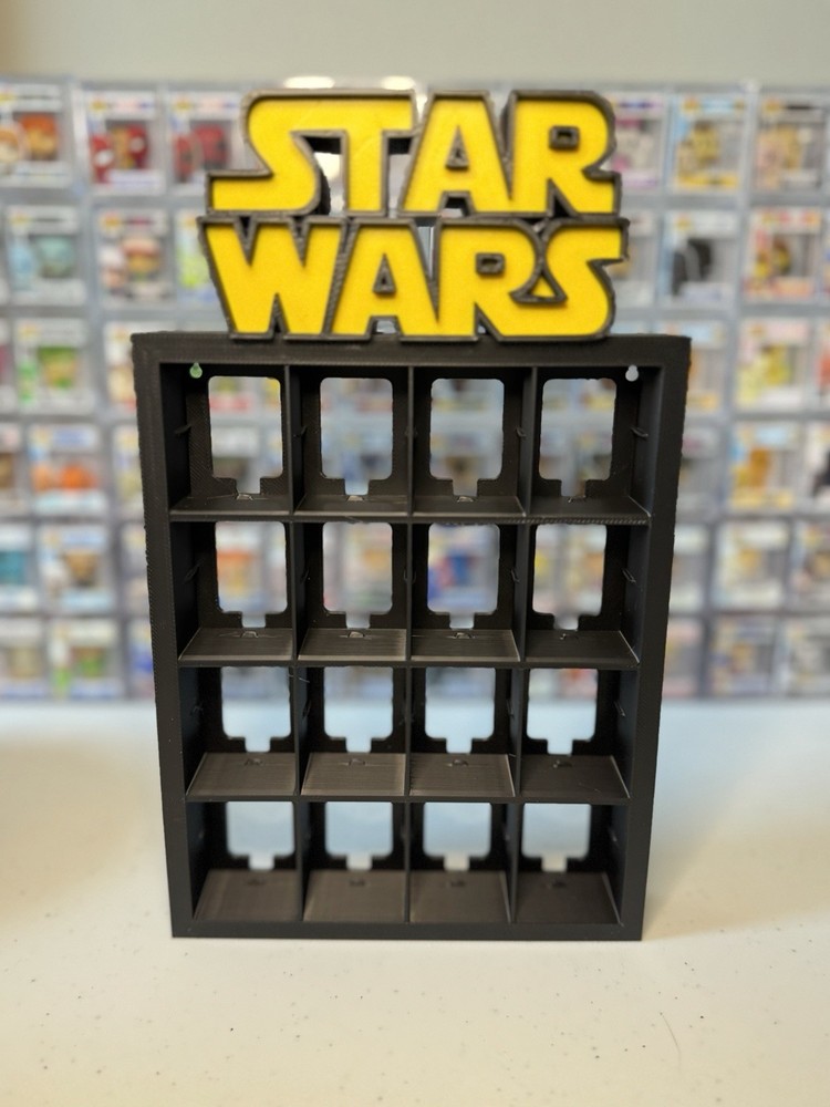 Funko Bitty Pop! Full Set Custom Display Case - Star Wars Themed