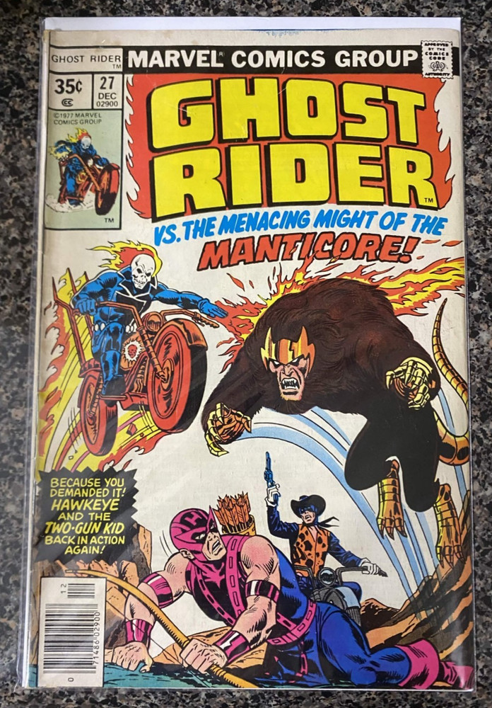 Ghost Rider #27 (1977) Marvel Bronze Age – Reader Copy – Classic Run