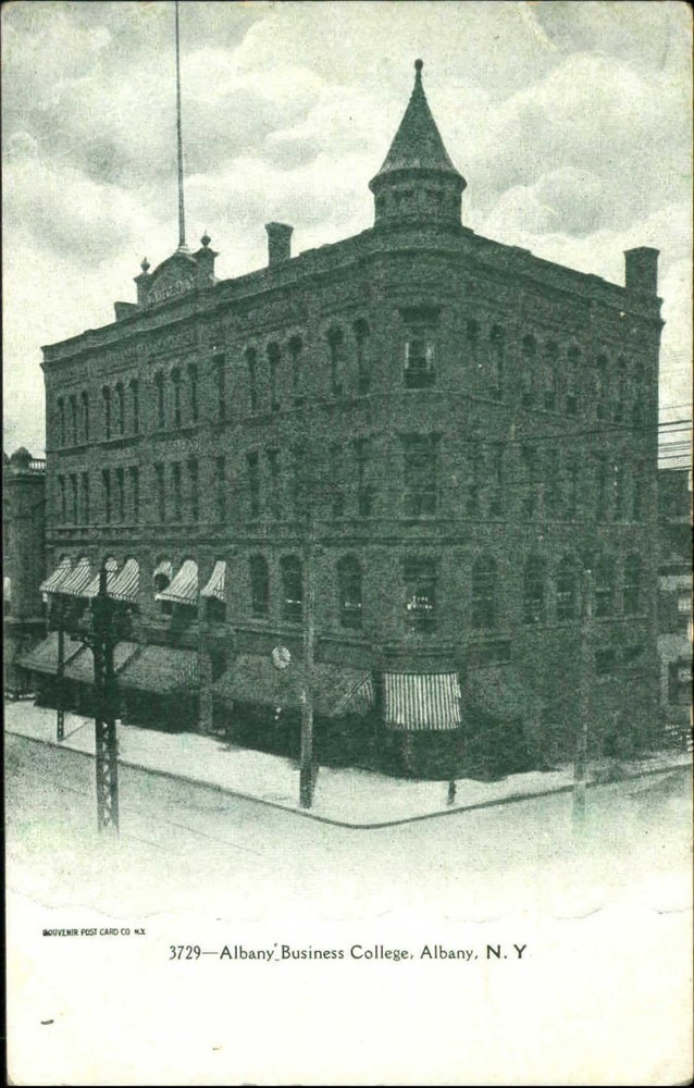 Albany Business College New York NY UDB c1905