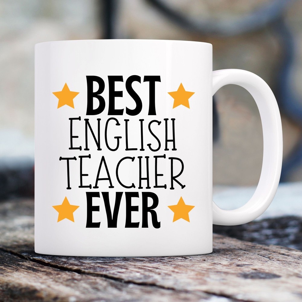 Best English Teacher Mug Gift For End Of School English Gift Idea Perfect Thank