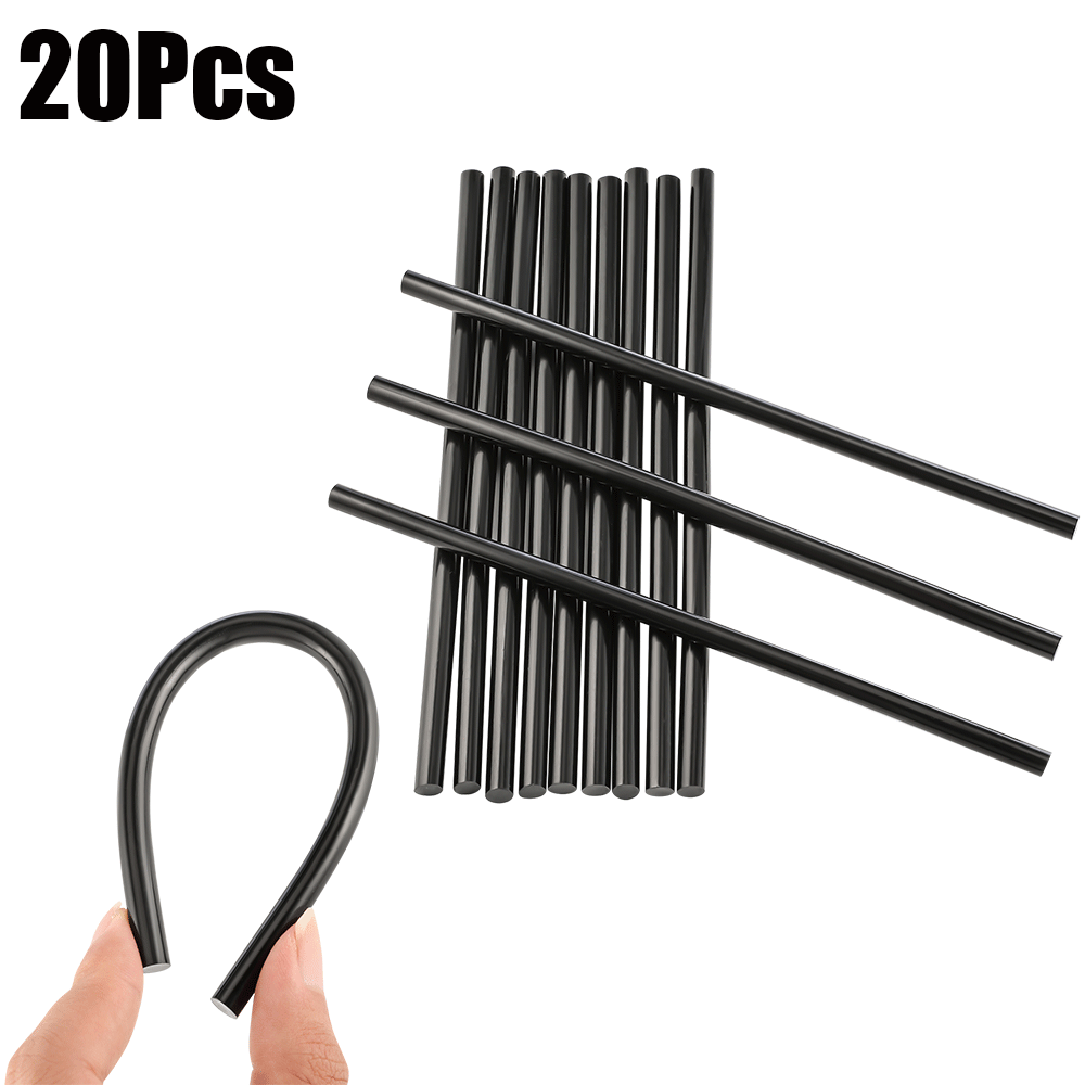 20Pcs Hot Melt Glue Gun Stick Mini Black DIY Art Craft Repair Wholesale Lot USPS
