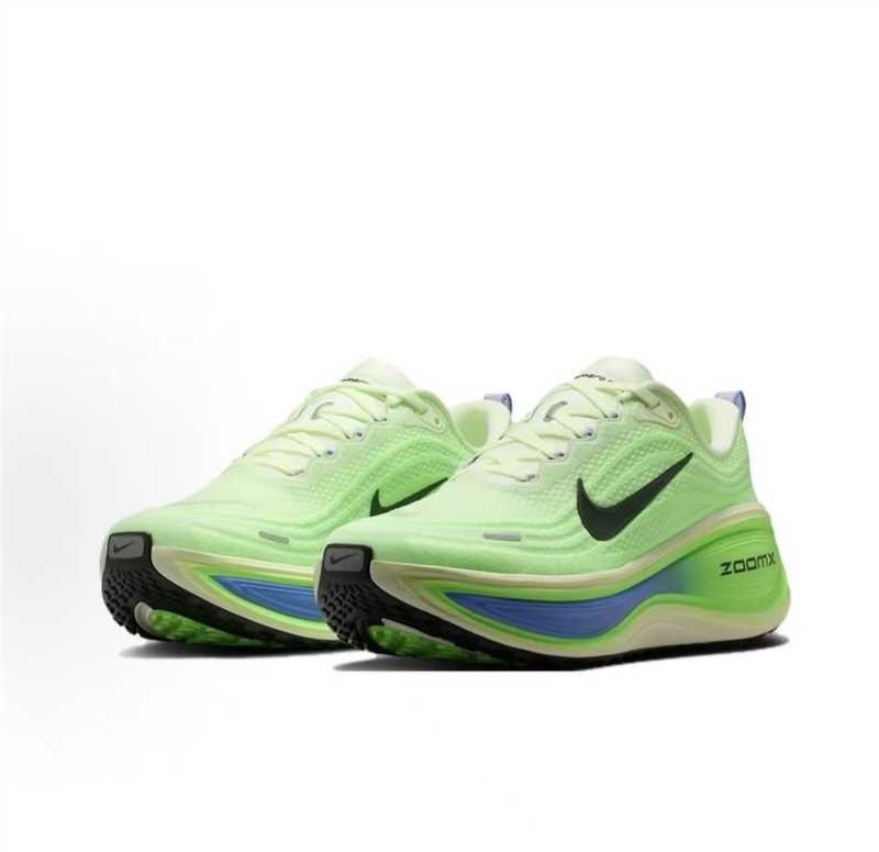 Nike Vomero Plus Relay Pack Lime Green Blue Cushioned Men s Running Shoes