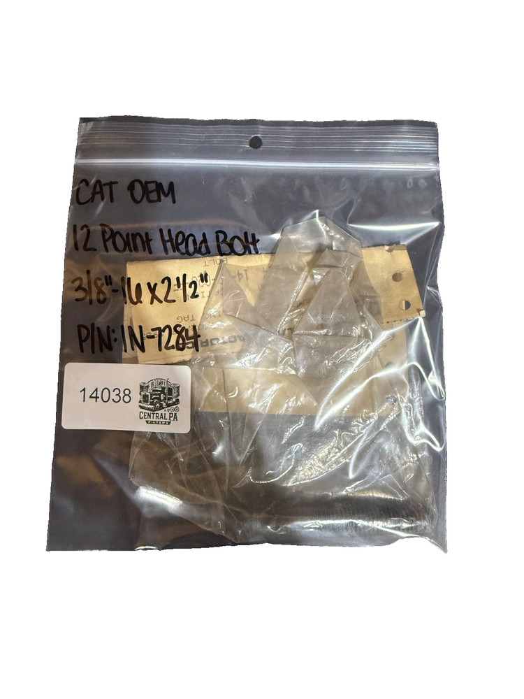CATERPILLAR OEM 12 Point Head Bolt 3/8