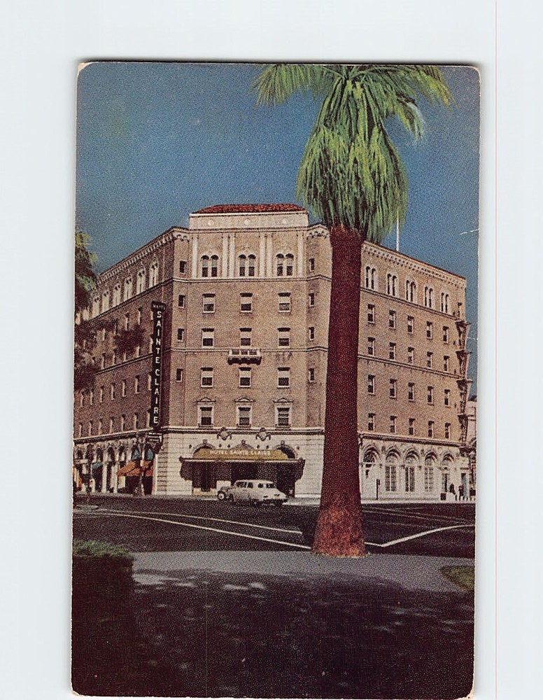Postcard Hotel Sainte Claire San Jose California USA