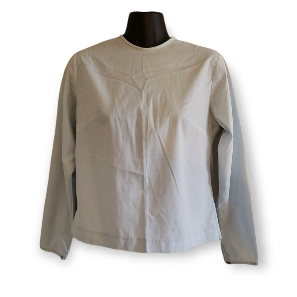 EUC Vintage Judy Bond Button Back Long Sleeve Blouse