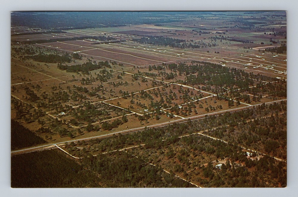 Marion County FL-Florida Rainbow Acres Vintage Postcard