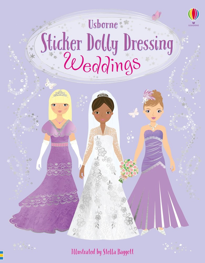 Sticker Dolly Dressing Weddings: A Magical Sticker Book Journey of a Bride-to-b,