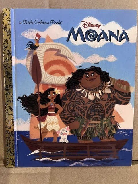 A Little Golden Book, Disney Moana 2016