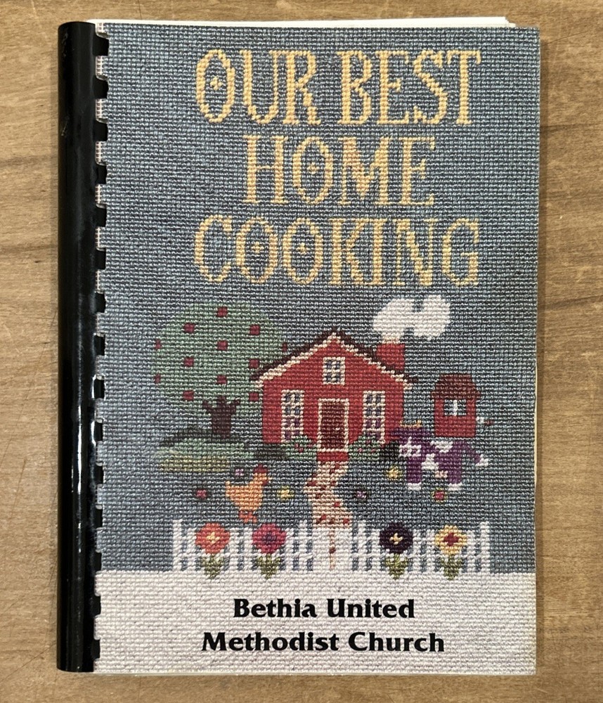 Bethia United Methodist Church Spiral Cookbook Chesterfield VA 1994 Virginia