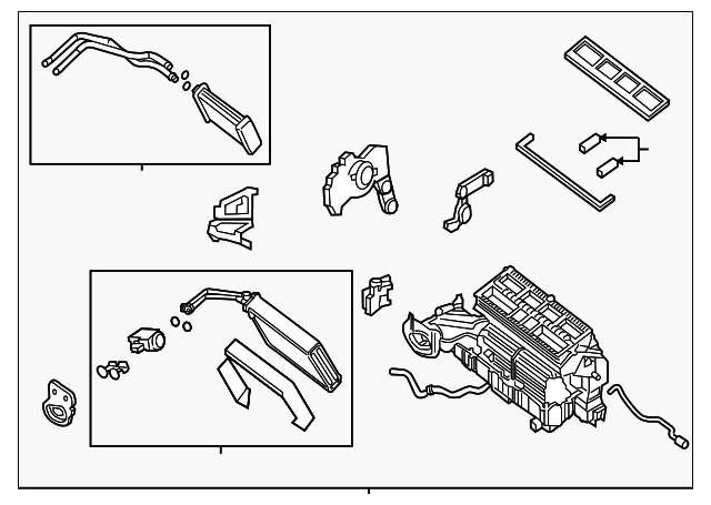 Genuine Nissan HVAC Unit Case 27110-1PB0ANew OEM NISSAN Part QTY 1(Please Provide VIN)