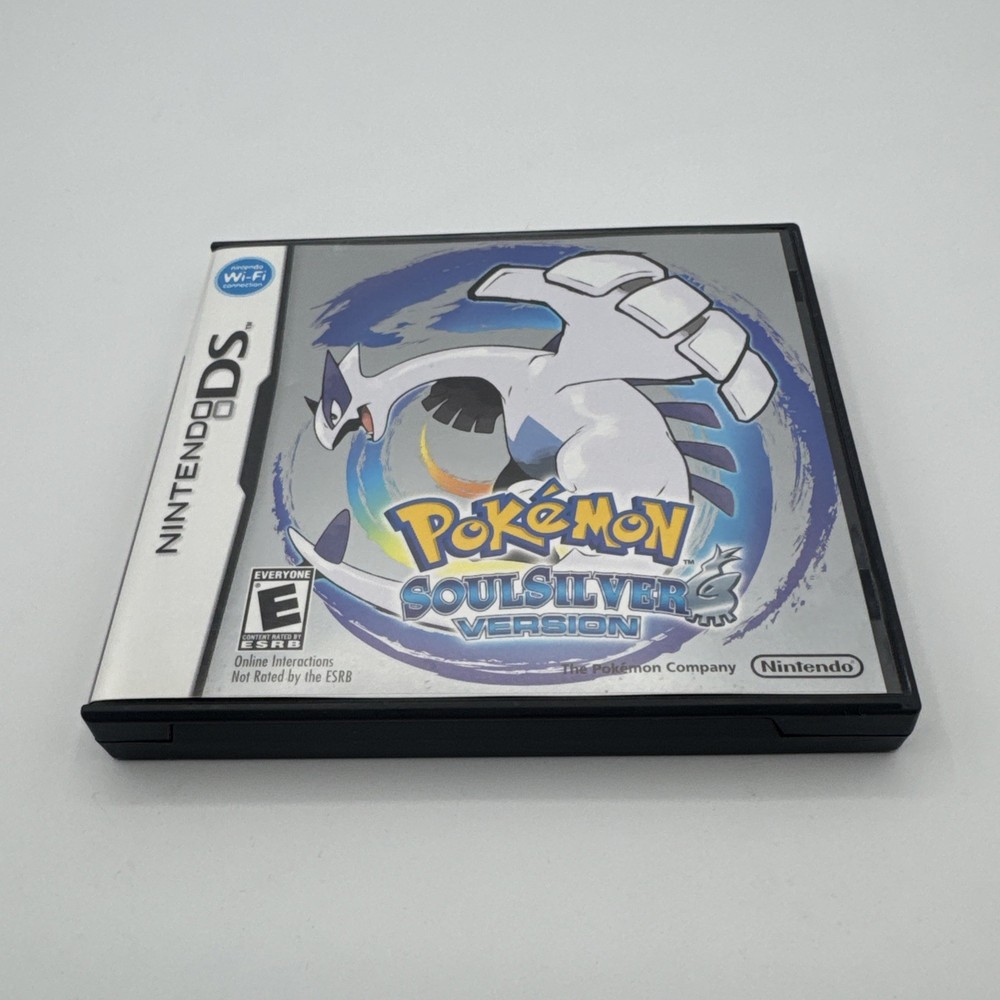 Pokémon SoulSilver Version Nintendo DS Authentic Tested Complete CIB