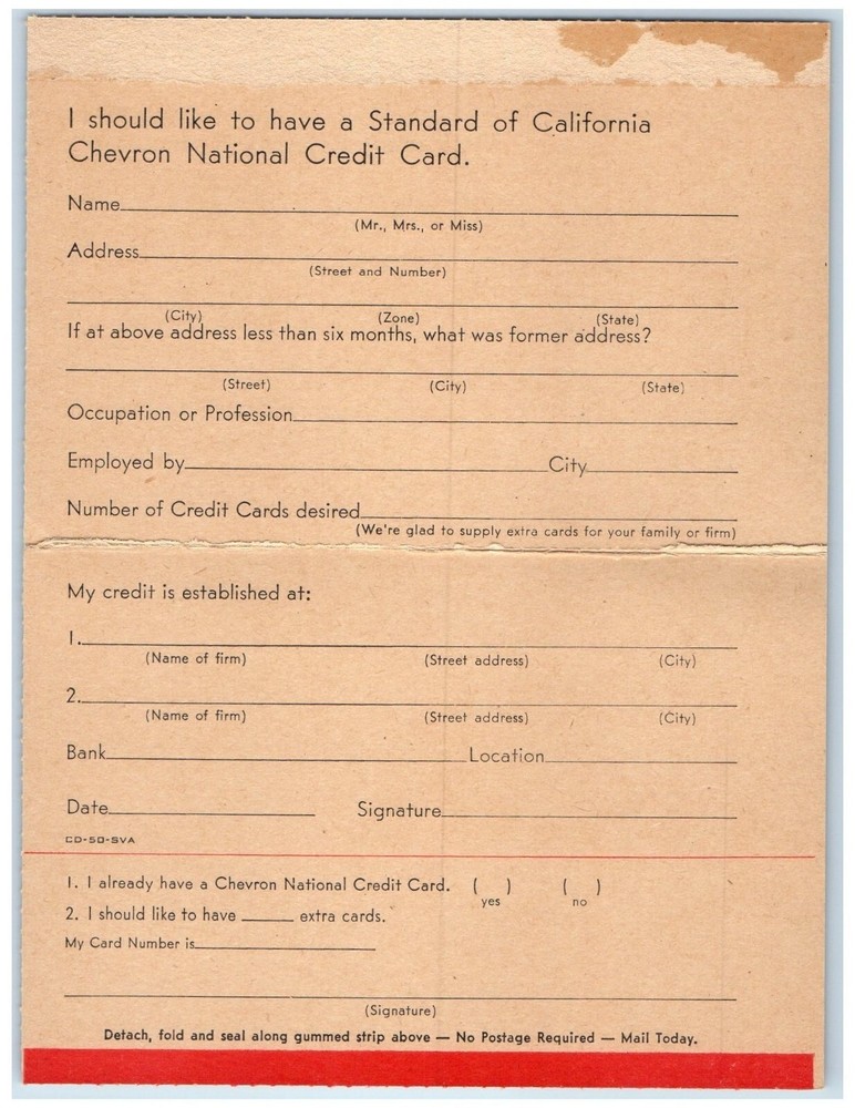 Standard Oil Company Of California San Francisco California CA Vintage Postcard