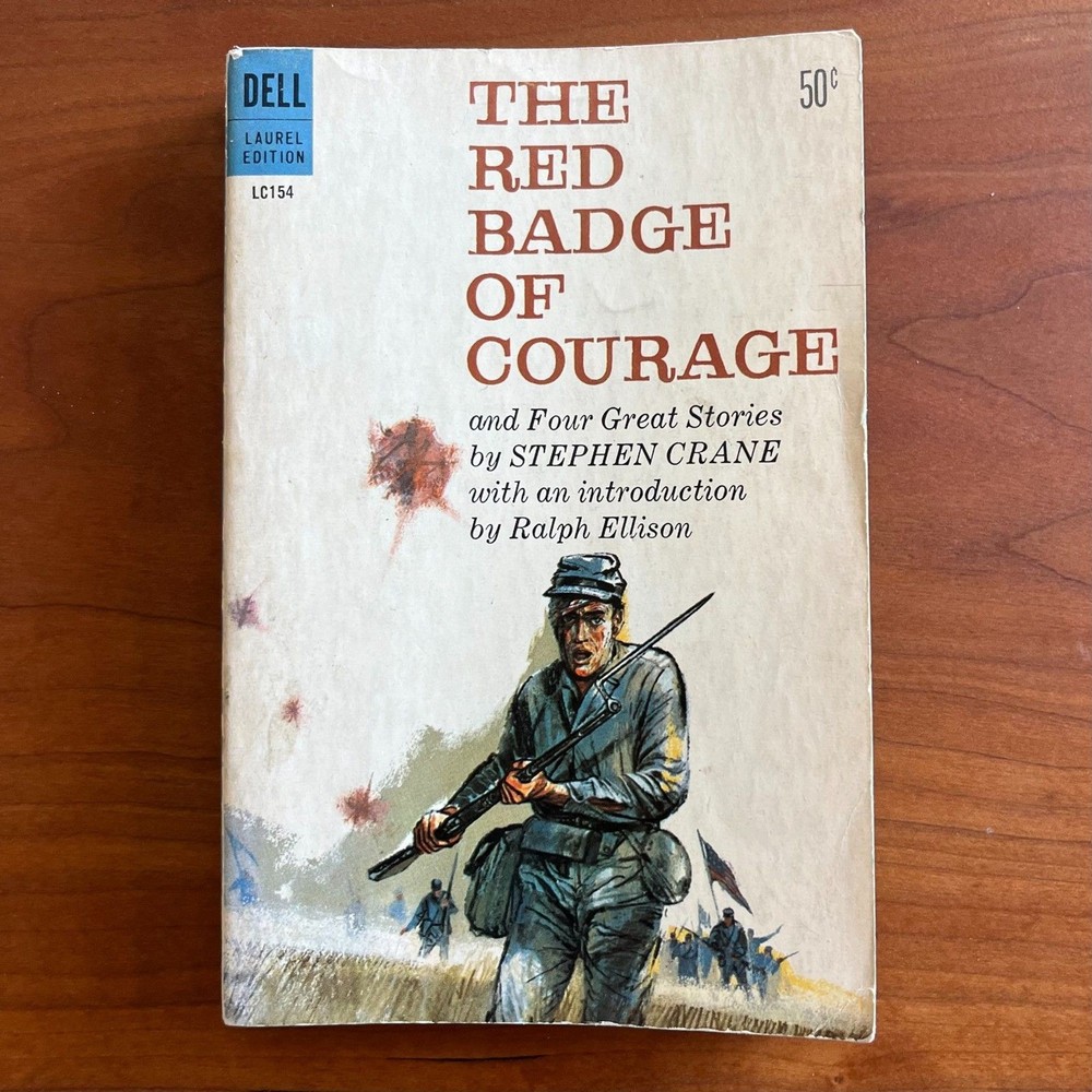 Vintage 60s The Red Badge of Courage and Four Great Stories by Stephen Crane