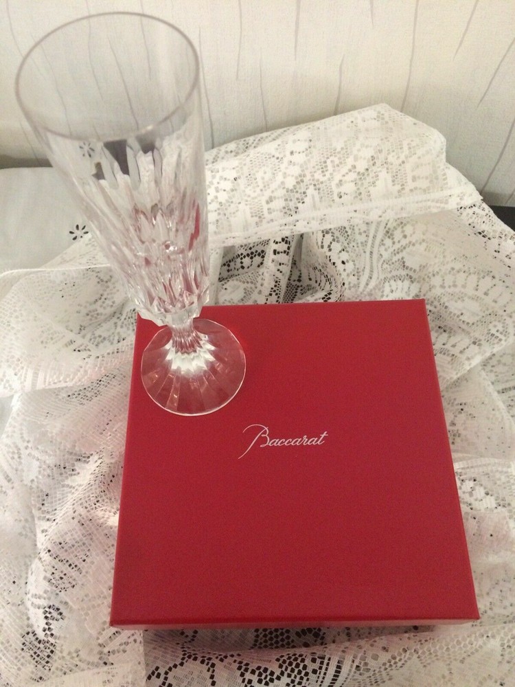 35 Champagne Flutes Assas In Baccarat Crystal (Price Per Unit)