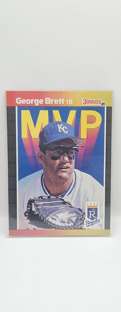 1989 Donruss - Mvp George Brett #BC-7