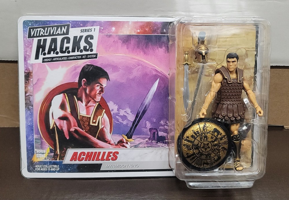 Vitruvian HACKS Achilles action figure new 4