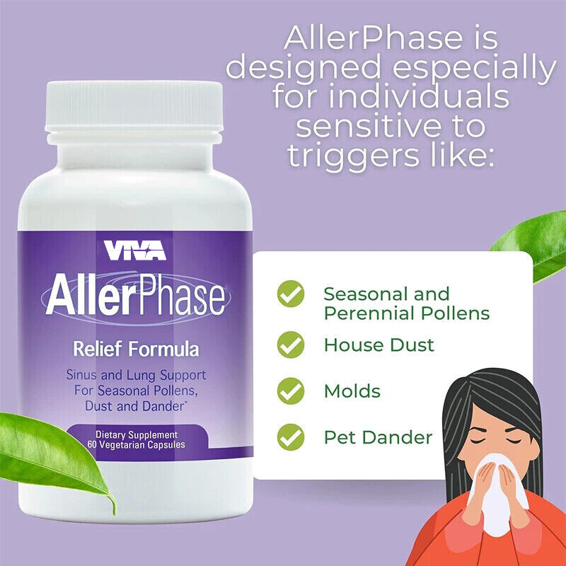 AllerPhase Natural Herbal Supplement