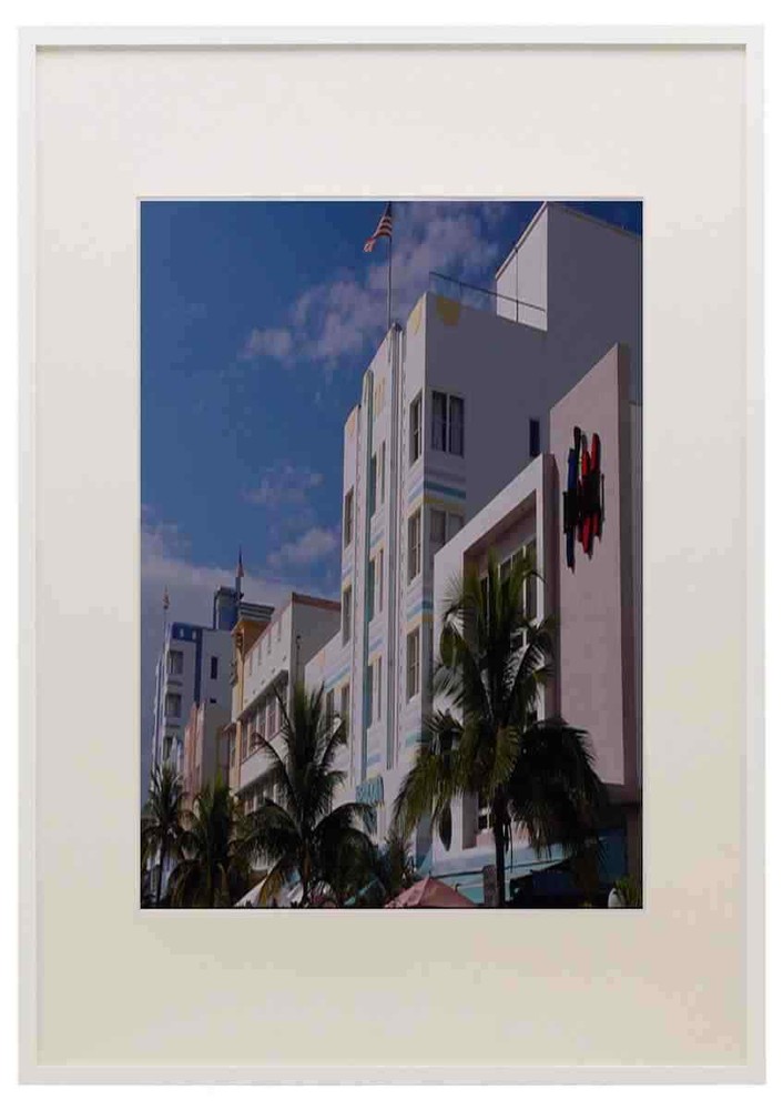 562087 Fashion And Art District A3 A4 Framed Print Picture