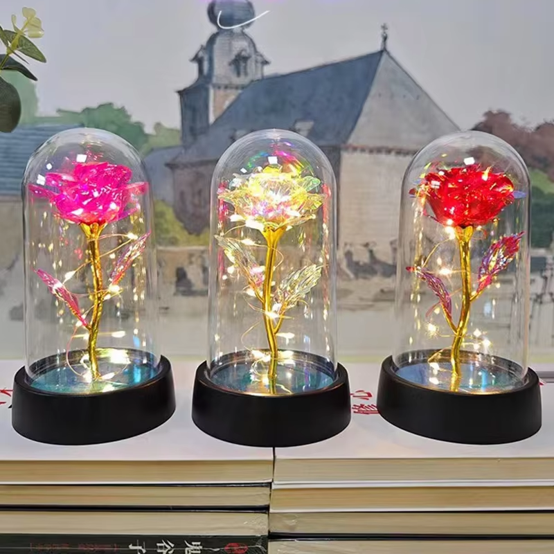 Eternal Rose LED Light in Glass – A Timeless Valentine's Gift 🌹✨