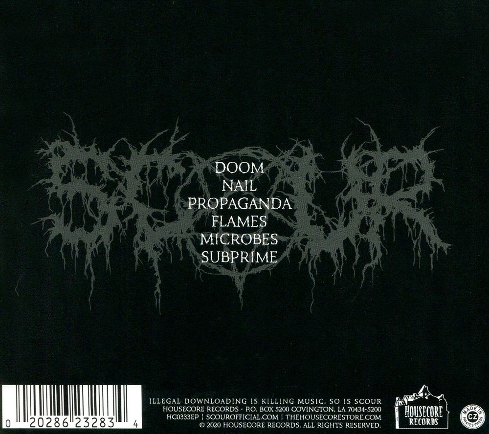 Scour Black New Cd