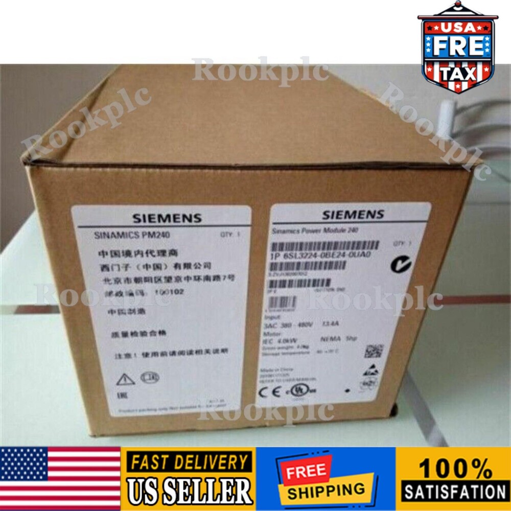 New Siemens  6SL3224-0BE24-0UA0 G120 PM 240 Power Module  6SL3 224-0BE24-0UA0