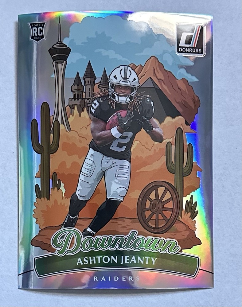 ASHTON JEANTY 2025 Donruss Oversized Downtown Rookie RC #11 Qty