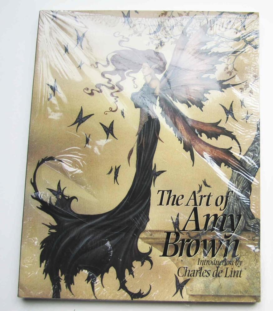 The Art of Amy Brown Fairy/Fantasy Illustration Book Faery Watercolor NEW Sealed