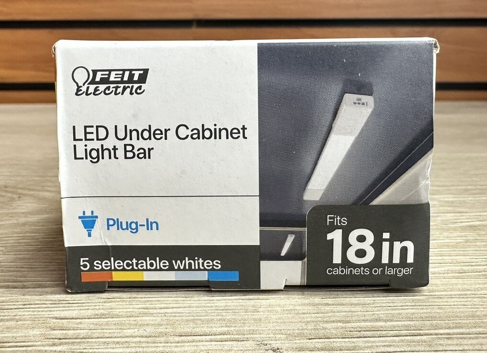 Feit Electric Under Cabinet LED Light Bar White 14.5