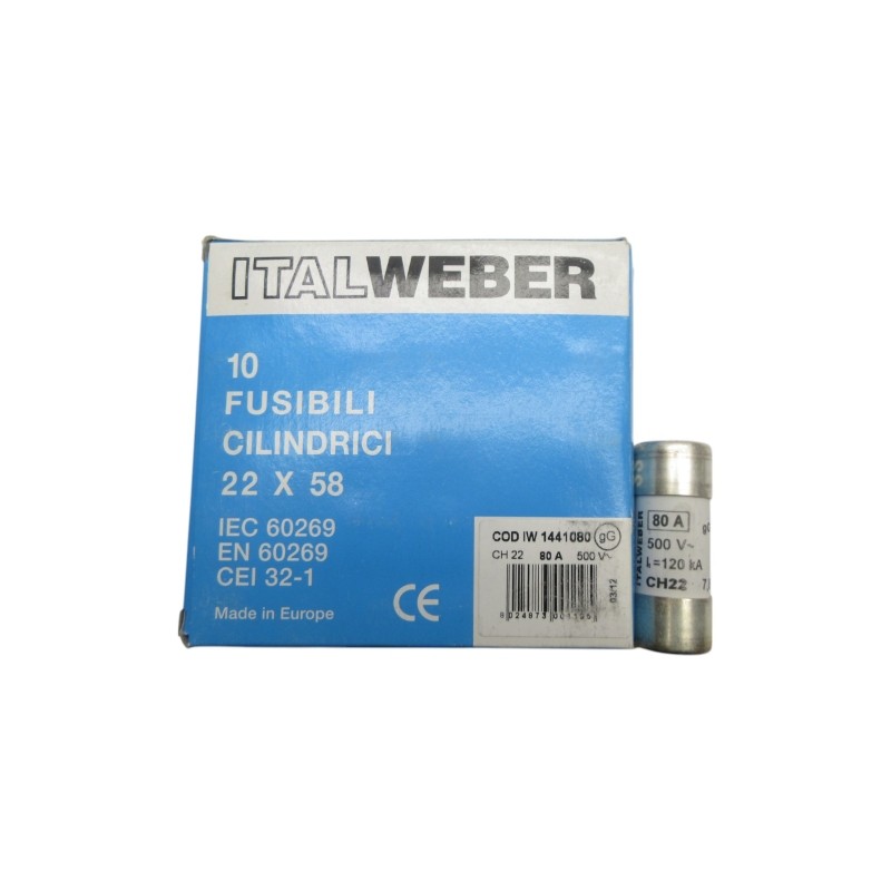 Italweber 1441080 Ch22 500V 80A (Pkg Of 10) Nsmp