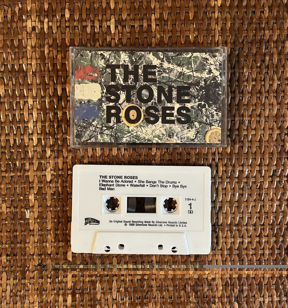 The Stone Roses by The Stone Roses Cassette 1989 RCA Silvertone Records