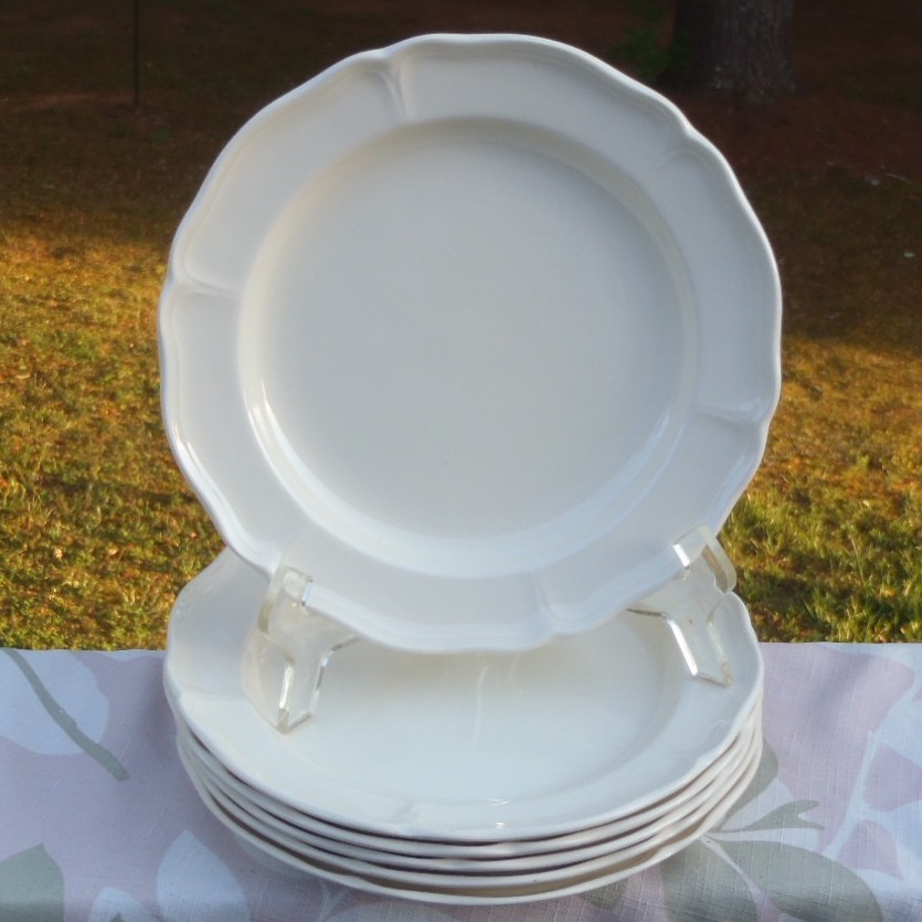 SET of 6 Wedgwood Etauria & Barlaston QUEENS SHAPE 8.25