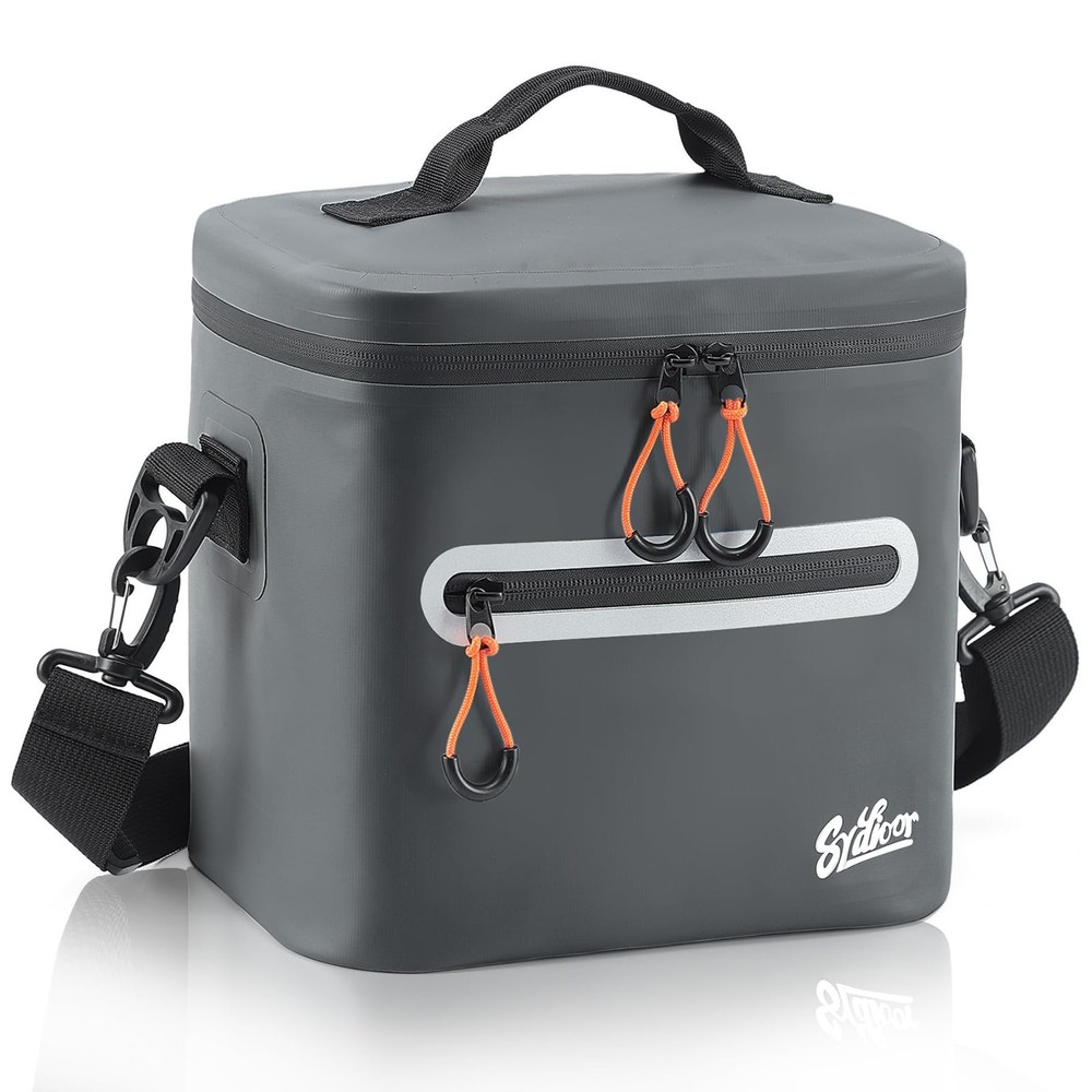 Mini Lunch Cooler Bag, 7 Can Insulated Ice Chest Box for Men Women, Waterproo...