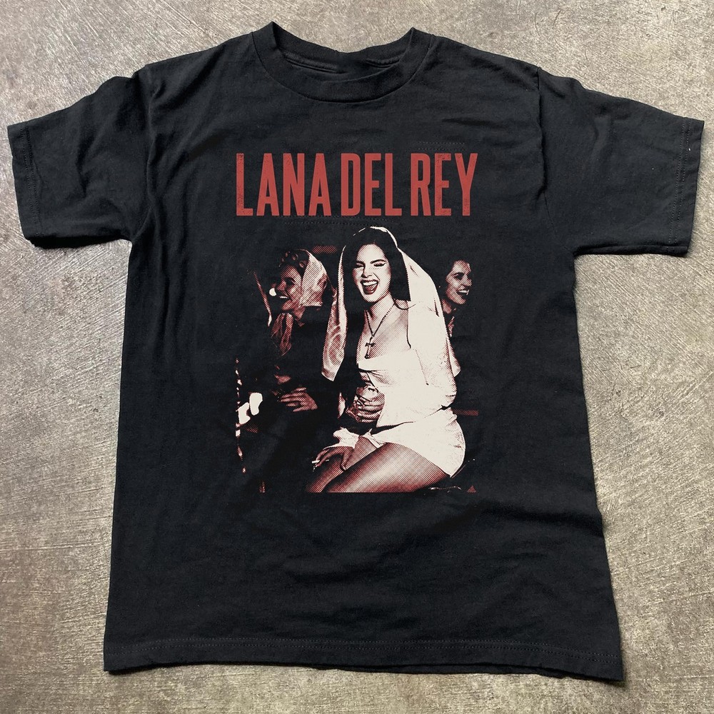 NEW! Lana Del Rey Ultraviolence Era Graphic Unisex Black T-shirt Size S-5XL