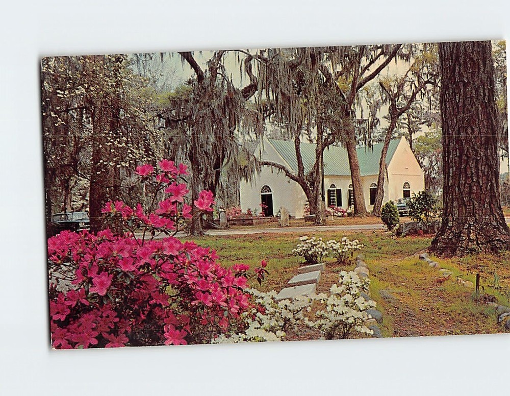 Postcard Old St. Andrews near Charleston South Carolina USA