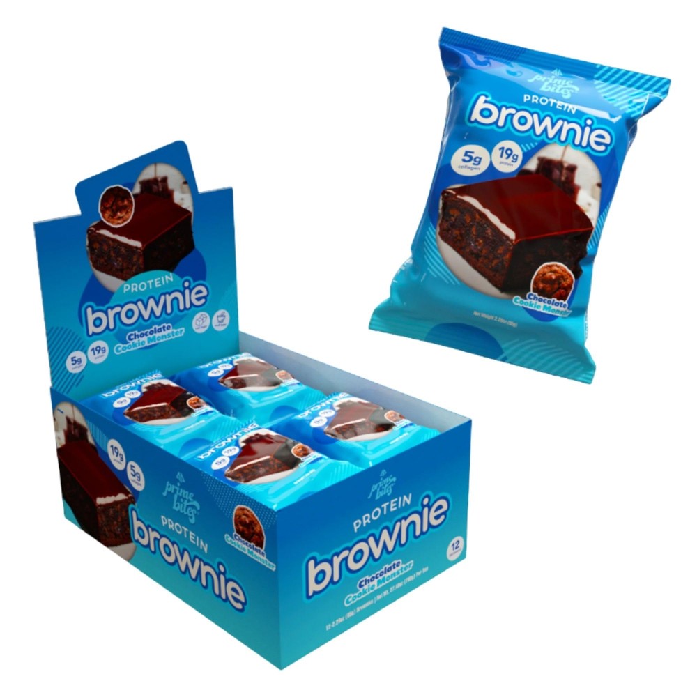 Prime Bites Protein Brownie from Alpha Prime Supplements | High Protein Colla...