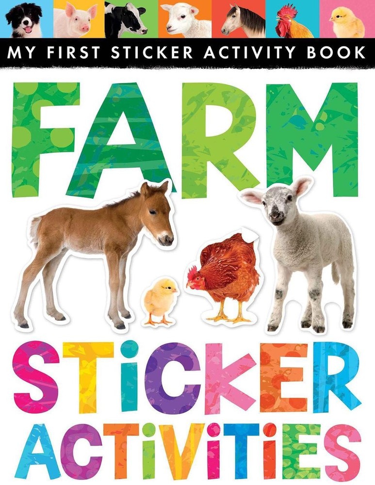 Farm Sticker Activities: My First Sticker Activity Book by Annette Rusling (Engl
