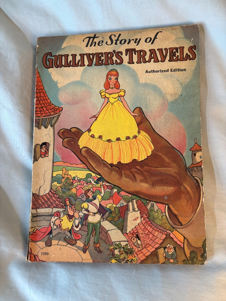 The Story of Gulliver's Travels 1939 Fleischer animation movie tie-in Good