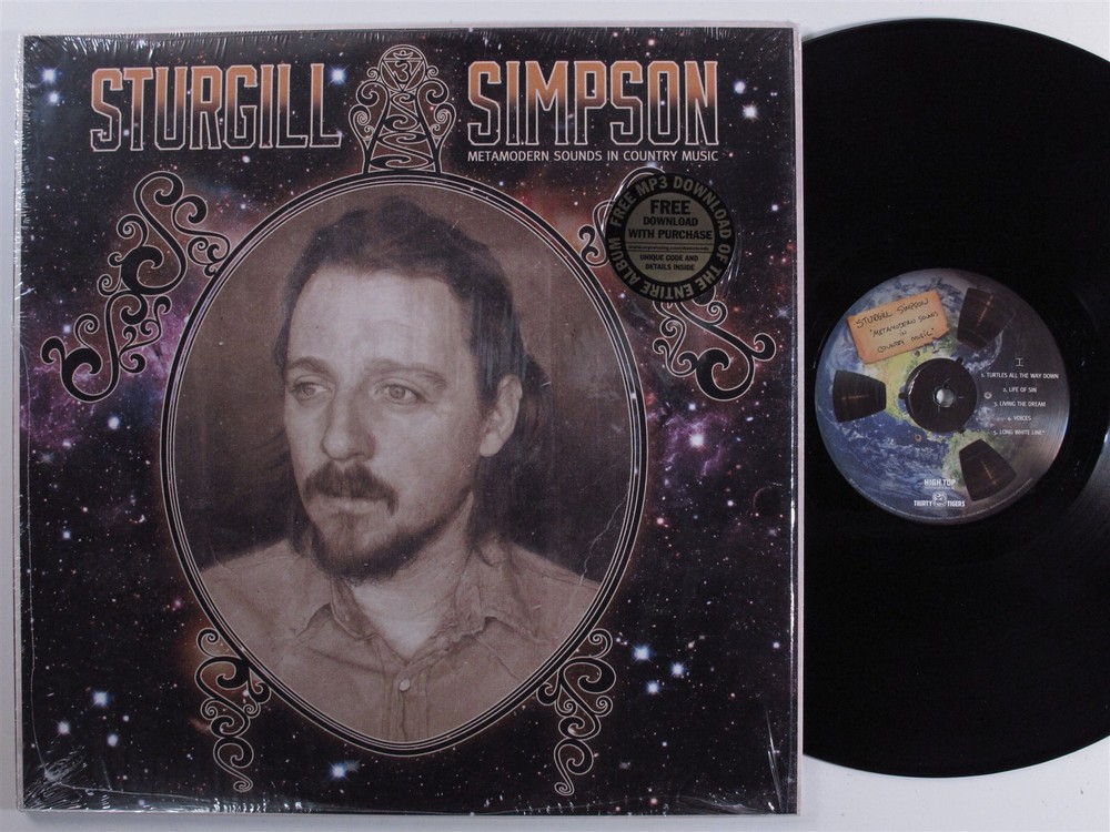 STURGILL SIMPSON Metamodern Sounds... HIGH TOP MOUNTAIN HTM002 LP VG++ SHRINK d