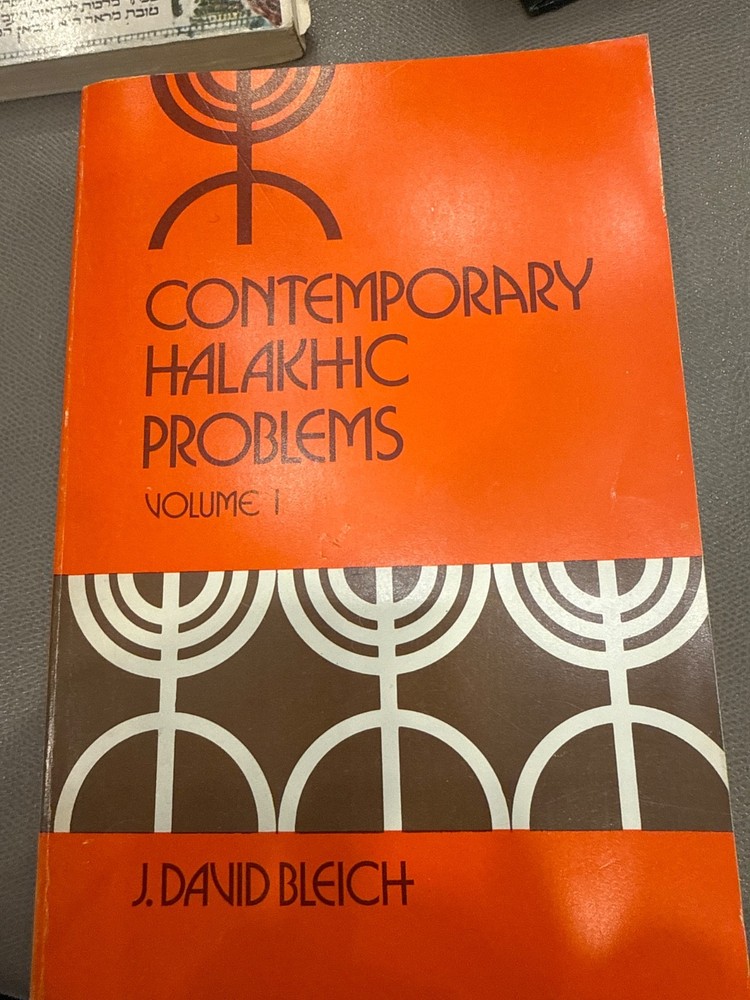 Contemporary Halakhic Problems Volume 1 - J. David Bleich