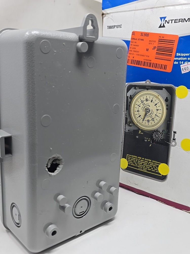 Intermatic T8805P101C 125V Timer Switch - Gray