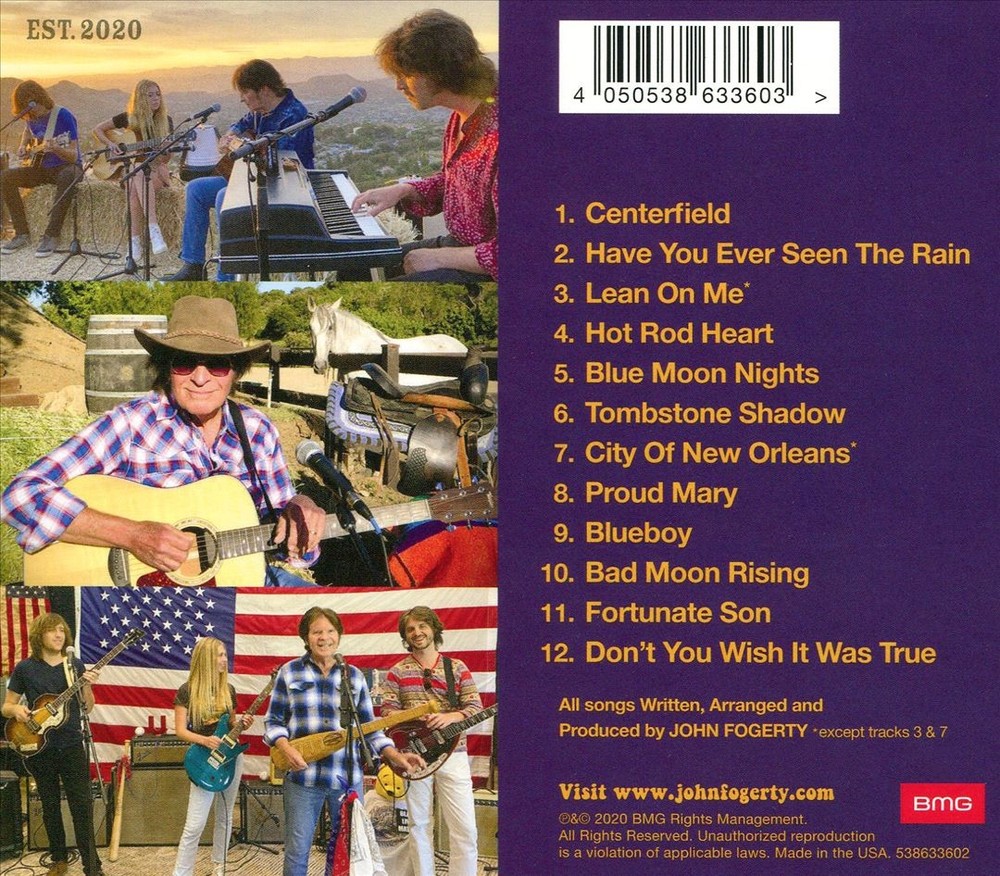 John Fogerty Fogerty's Factory New Cd