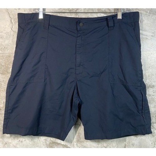 Wrangler Shorts Men's Navy Blue Cargo Hiking Utility Sz 42 Outdoor Casual