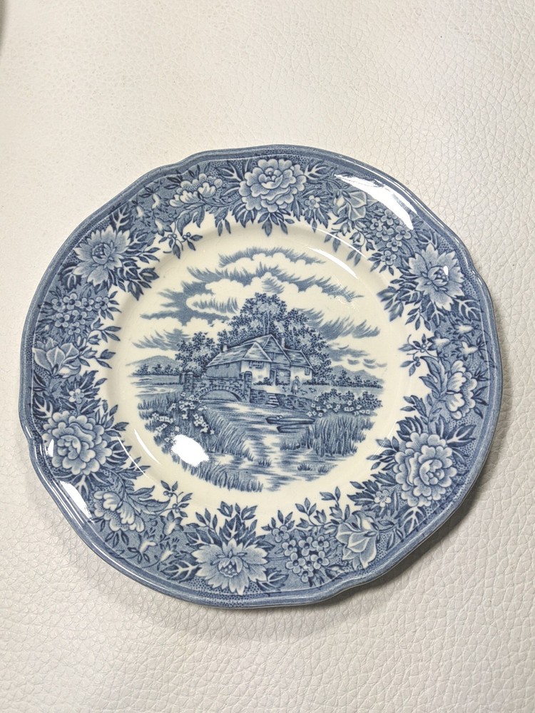 Salem Olde Staffordshire Plate English Village 6.25